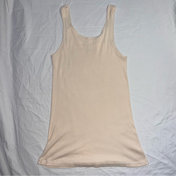 JCrew Fuschia / cream featherweight tank top bundle - Picture 4 of 9